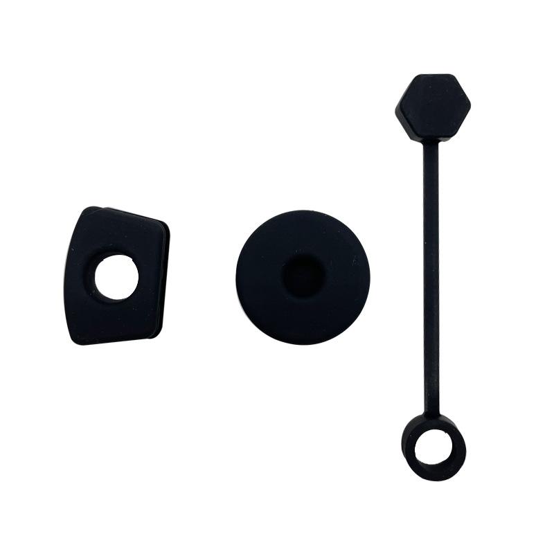 LMETJMA Silicone Spill Stopper Set For 30 40oz Tumbler Cups Included Round Cups Lid Spill Plug and Straw Cover Cap JT