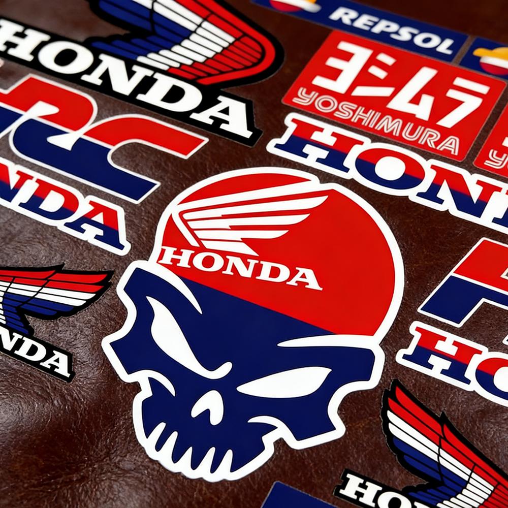 vbjhr10 Stickers Moto Sticker Auto Body Bumper for Honda Windows Motorcycle Laptop Walls Vinyl Decal Car Tuning Accessories
