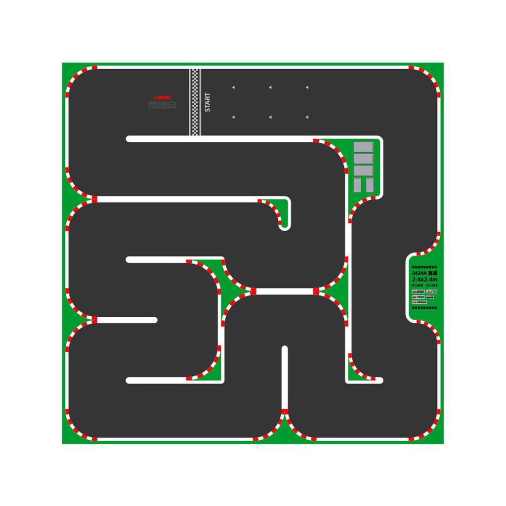 1:64 LDARC V64 RTR Mini Electric RC Car Simulated Electric Tabletop Bus Vehicle RTR 2.4GHz Long Battery Life Desktop RC Car