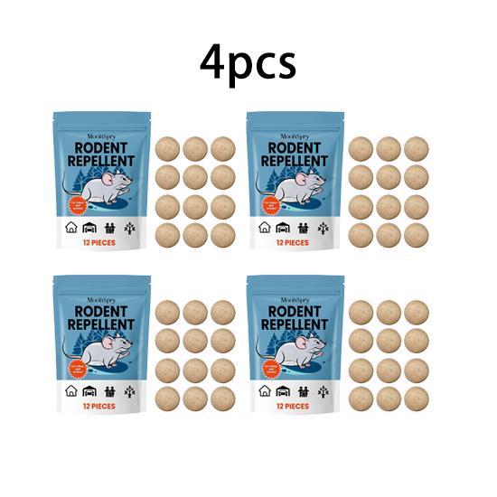 MoonSpry Rodent Repellent Pill Plant Gentle Formula Continuous Rodent Repellent Protection Household Safety Protection Home 12pcs