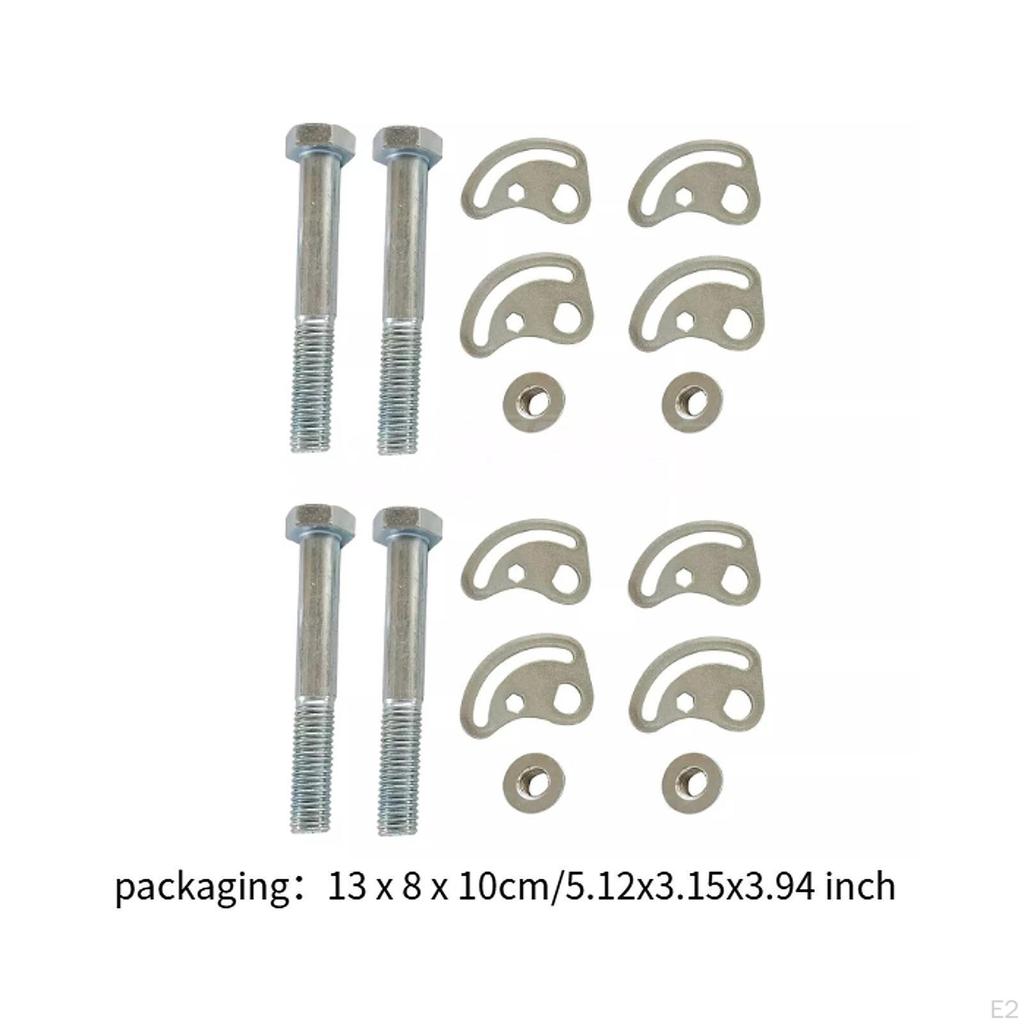 Комплект для регулировки развала колес, выравнивания, болта K100026, запасные части из металла, практичная сборка