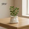 Настольный держатель для ручек, горшки для суккулентов 3D-печать, креативные цветочные горшки в форме тканевой сумки для комнатных растений, многоцелевой держатель для хранения, минималистичный