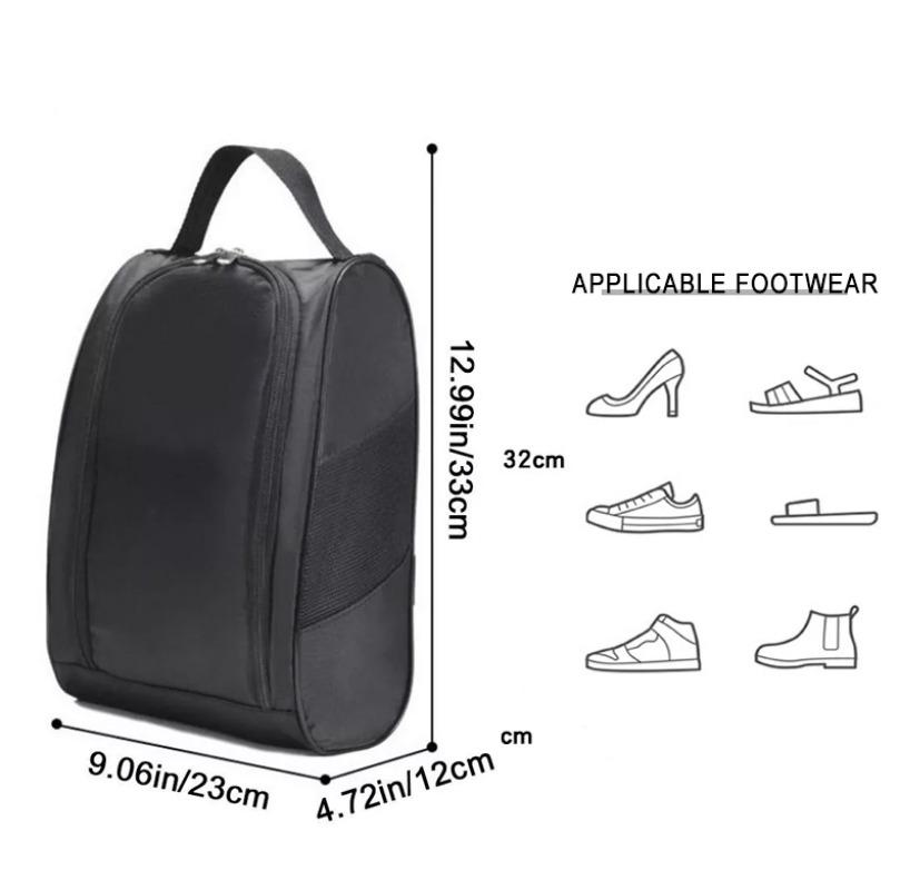 Портативная сумка для обуви для гольфа из ткани Оксфорд, дышащая, легкая