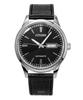 Leather Strap Black Dial Automatic NY4058-01E Men's Watch