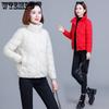 Женская куртка осень-зима парки Женский легкий тонкий пуховик хлопковое пальто Femme повседневная короткая теплая верхняя одежда женский топ