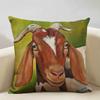 Animal Cushion Cover Cattle and Sheep Bedroom Sofa In The Ranch Fashion Decorative Pillow 45x45cm Linen Pillow Car Accessories