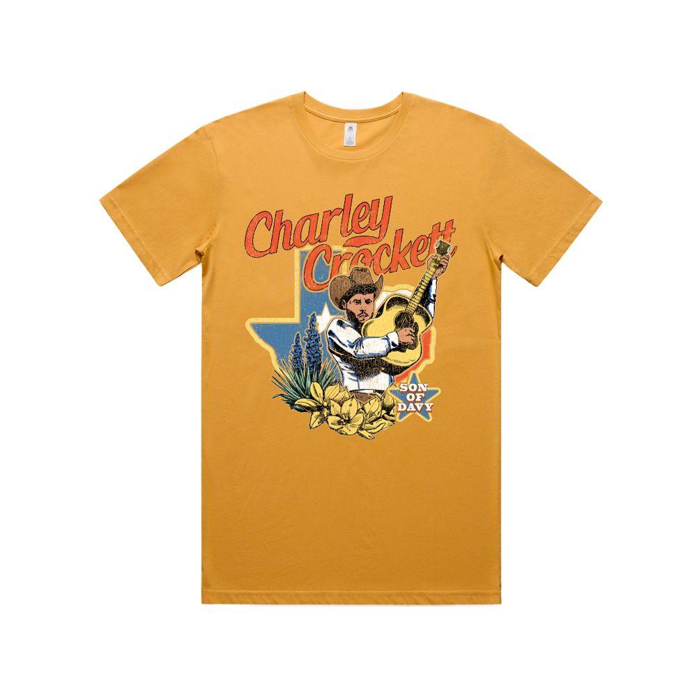Vintage Charley Crockett T-Shirt Cotton Men Women S-5XL EN326 Unisex T-Shirt