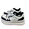 Small Little White Shoes Thick-soled Casual Breathable 2025 Spring and Summer Sports Muffin High Value Sports Board Shoes