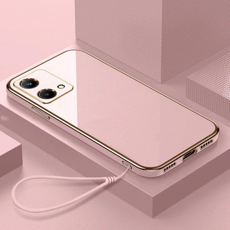 Чехол для Motorola G84 Moto G54, чехол для телефона MOTO G73 G72 G62 5G G60S G53 G42 G32 G22, роскошный противоударный чехол с квадратным покрытием