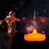 Rocket Night Lamp For Children's Bedroom Standing Space Usb