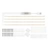 LED Plant Grow Light Strips for Indoor Plants Red & 3000K Sunlike Grow Lamp for Hydroponics
