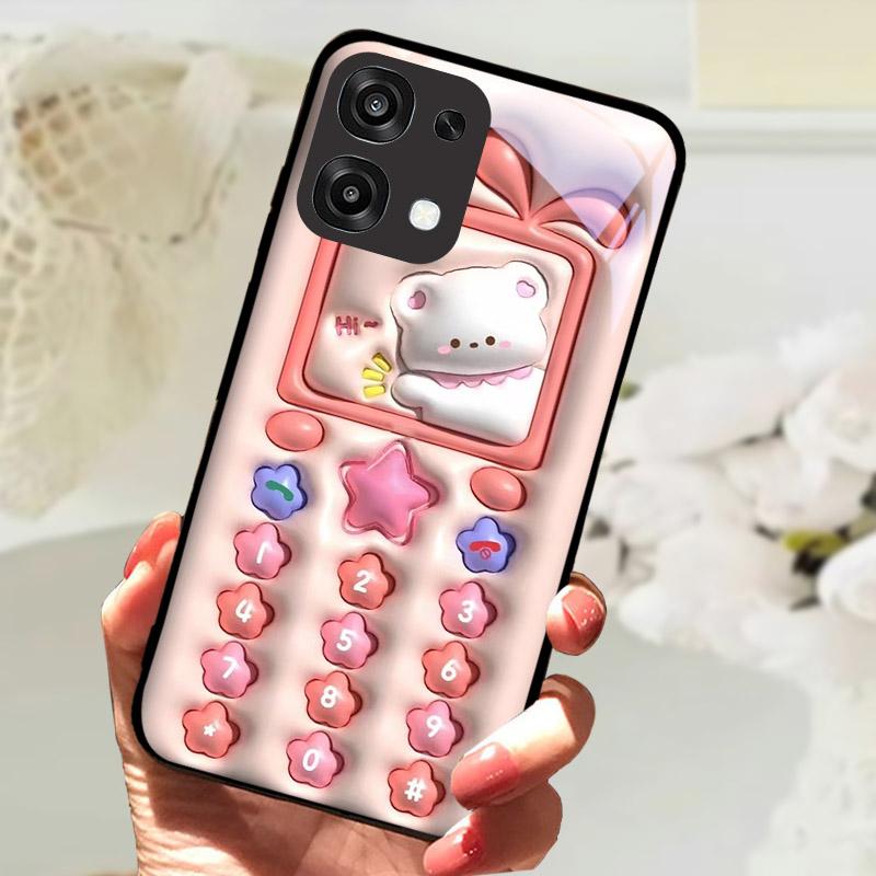 Для Oppo A6 A 6 Pro F31 5G CPH2781 Чехол Модная Расписная Крышка из Закаленного Стекла Для Телефона OPPO A6Pro Fundas Защитный Чехол Coque