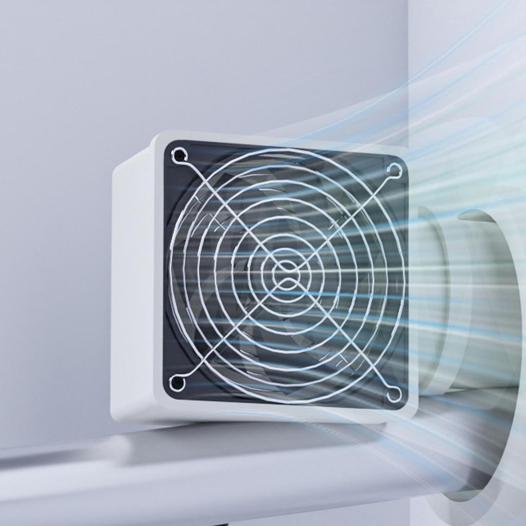 50мм/63мм/75мм 12В Вытяжной вентилятор для ванной комнаты Вентиляция с регулятором скорости для устранения влажности Кухня Ванная комната