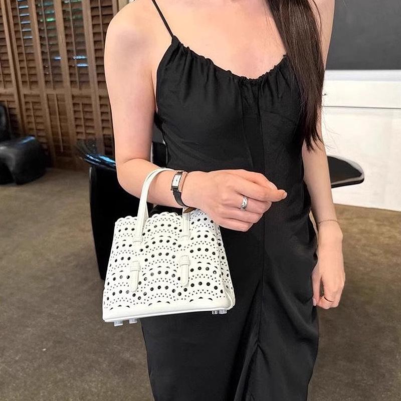 Женская сумка кроссбоди из натуральной кожи, ручной выделки, с лазерной резкой