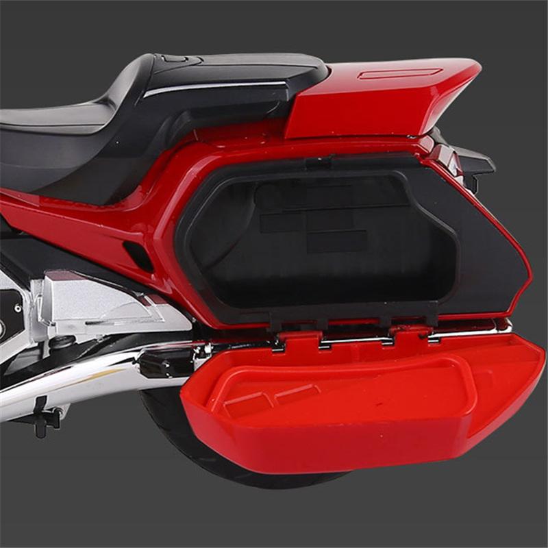 1/9 HONDA Gold Wing GL1800 Сплав Спортивная Модель Мотоцикла Литьевой Металл Модель Туристического Мотоцикла Звук Свет Детская Игрушка Подарок