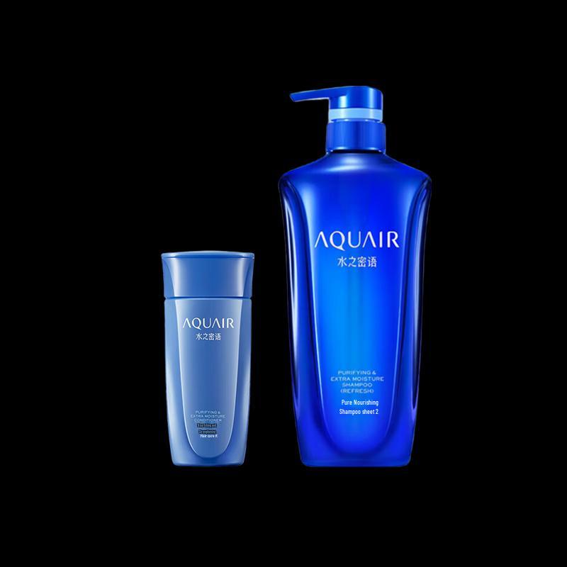 AQUAIR Deep Moist Hair Care Duo (Oil Control Shampoo Set)