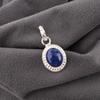 Lapis Lazuli Pendant Handmade Gemstone Jewelry, 925 Sterling Silver Pendant ,Unique Design Jewelry Pendant Gift For Her