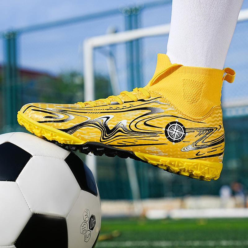 MAEDEF новые высококачественные удобные мягкие футбольные бутсы мужские тренировочные для дома и улицы дышащие нескользящие мужские кроссовки размер 35-46