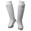 Isami Leg Ankle Knee Martial and MMA L-227 & Support, White, Foot, Shin, Support, Arts, Karate, Kickboxing, (FREE)