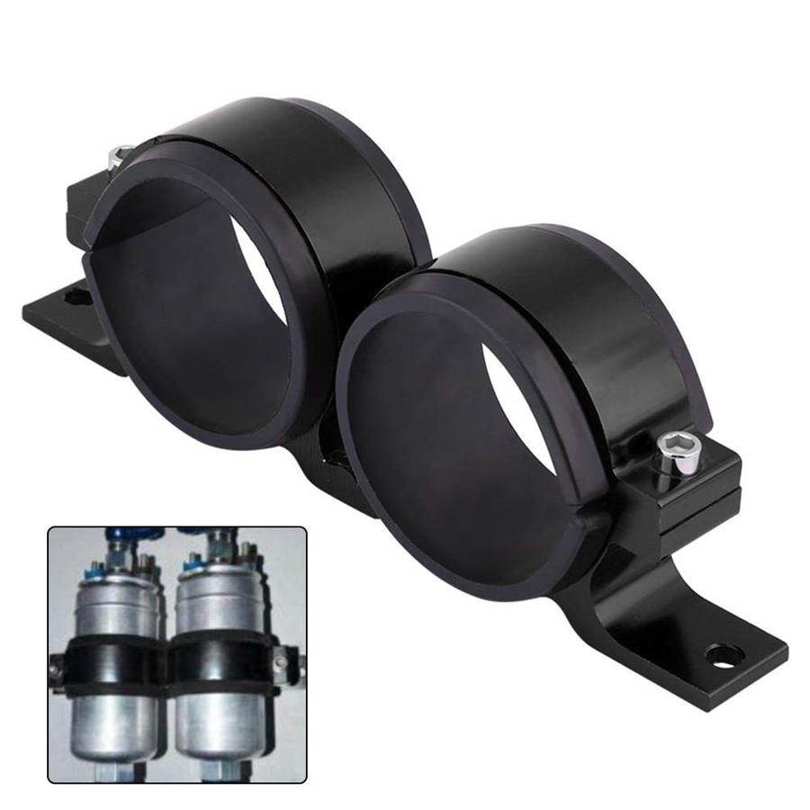 1 шт. Автомобильный кронштейн для крепления двойного топливного насоса из алюминиевого сплава для 70 мм до 55 мм