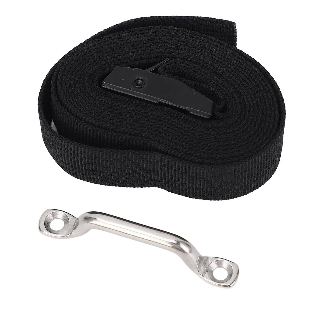 57-дюймовый стяжной ремень с пряжками, комплект из нержавеющей стали 304 для грузового мотоцикла, грузовика, лодки, мотоцикла для бездорожья K