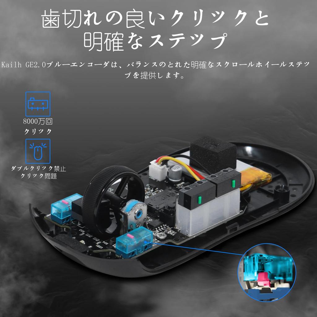 Wireless Gaming Mouse Top Class Accuracy Wireless Mouse Mode Mouse AJ139 PRO Rechargeable 26000DPI Adjustable Compatible FPS Gaming Black [Lightweight