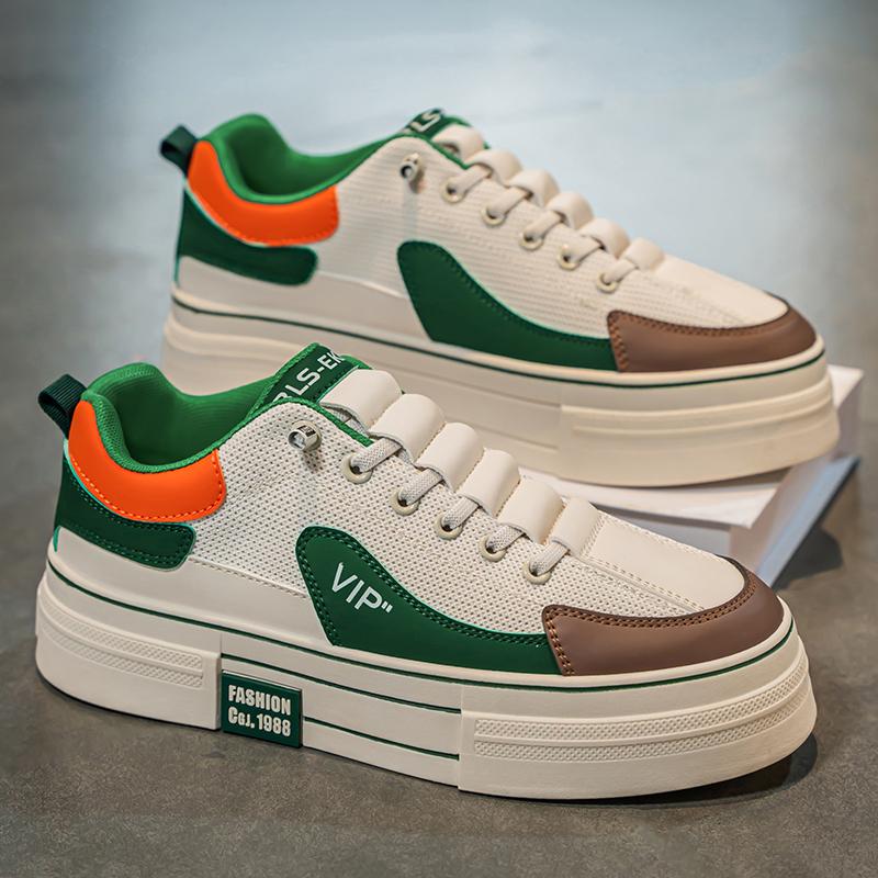 Мужская мода, повседневная низкая обувь для скейтбординга, удобные кроссовки для мальчиков, студенты, трендовая мягкая подошва, классическая дышащая нескользящая спортивная обувь