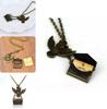 Harry Potter Vintage Copper Owl With Acceptance Letter Pendant Locket Necklace For Cosplay Enthusiasts