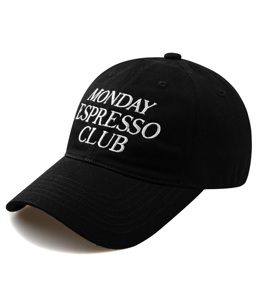 Кепка-бини Wig Monday Espresso Club, стиранная - Черная