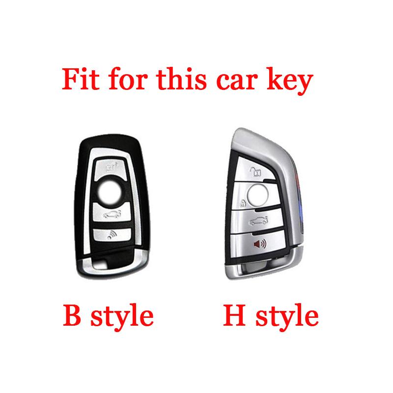 BBJD3 Car Remote Key Case Cover Shell Fob For BMW X3 X5 X6 F30 F34 F10 F20 G20 G30 G01 G02 G05 F15 F16 1 3 5 7 Series Auto Accessories