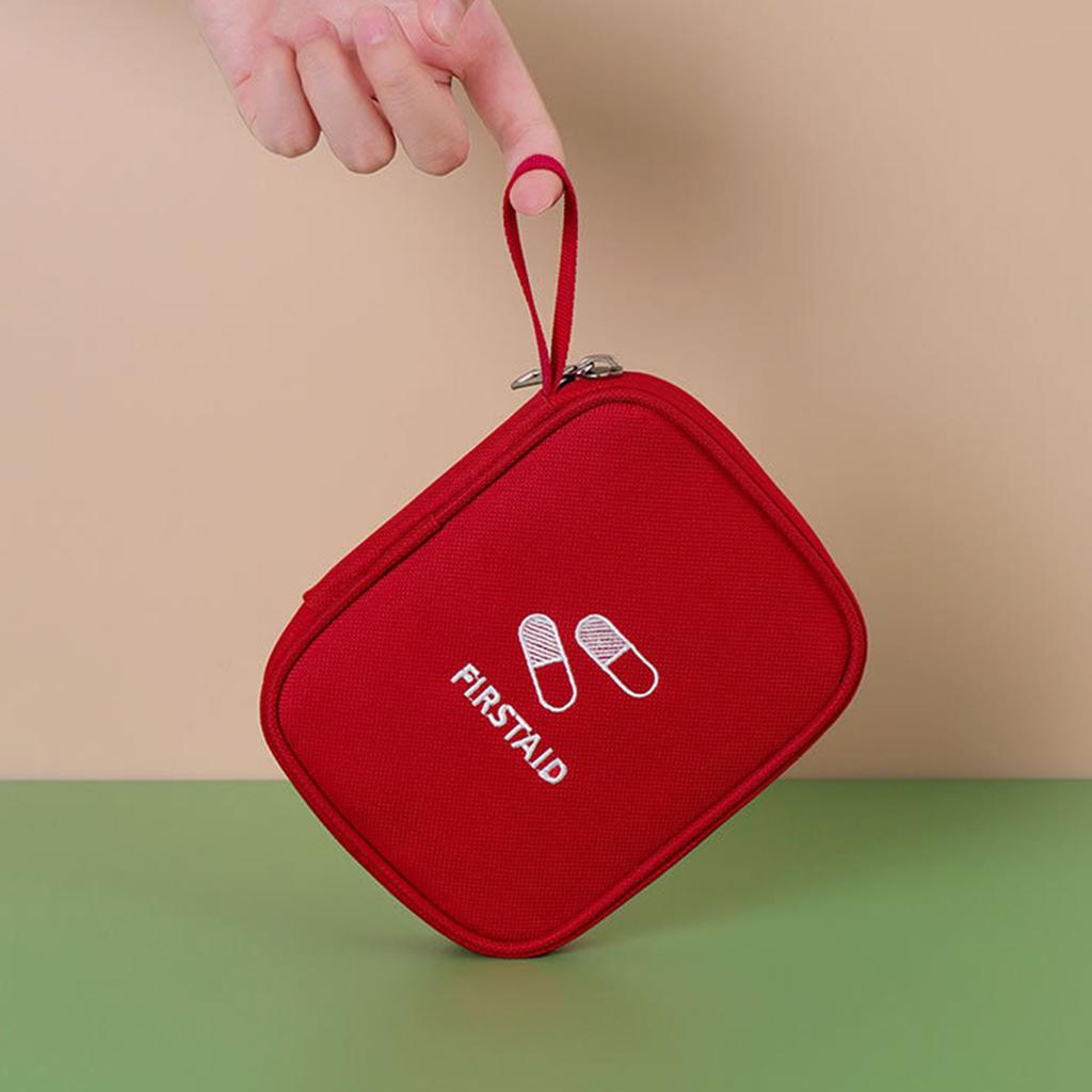 Compact and Portable Health Solution Medicine Box Storage Bag for Outdoor Enthusiasts