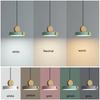 Подвесной светильник для обеденного стола в скандинавском стиле, современная трехцветная люстра с затемнением, украшения для баров и ресторанов, прикроватный светильник для спальни