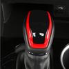 Red&black Gear Shift Knob Cover Trim 1pcs For Toyota Grand Highlander 2024 2025