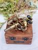 Brass Marine Sextant: Collectible Nautical Astrolabe Instrument
