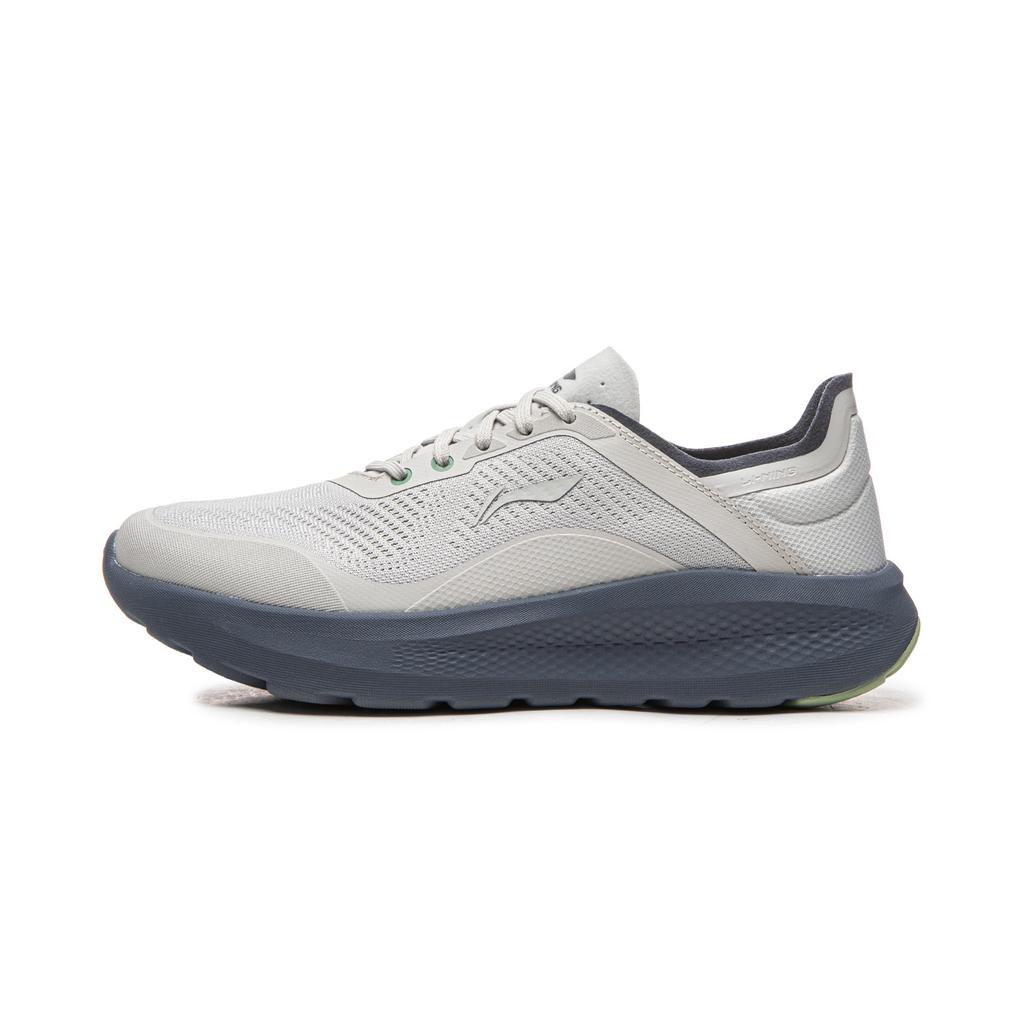 Li Ning Cloud Escape Мягкий отскок Свежие Толстая подошва Увеличивающие рост Нескользящие Износостойкие Дышащие Низкие Повседневная обувь Мужские кроссовки AGLW053-3