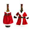 Festive Christmas Wine Bottle Cover - Creative Table Decoration