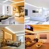 USB 5V 2835 LED Strip Lights Flexible Cuttable Adhesive Tape with Button Switch for TV Backlight Cabinet Bedroom DIY Decoration