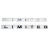 Suitable for F150 car logo F150 LIMITED cover car logo ABS body side label, pickup truck labeling