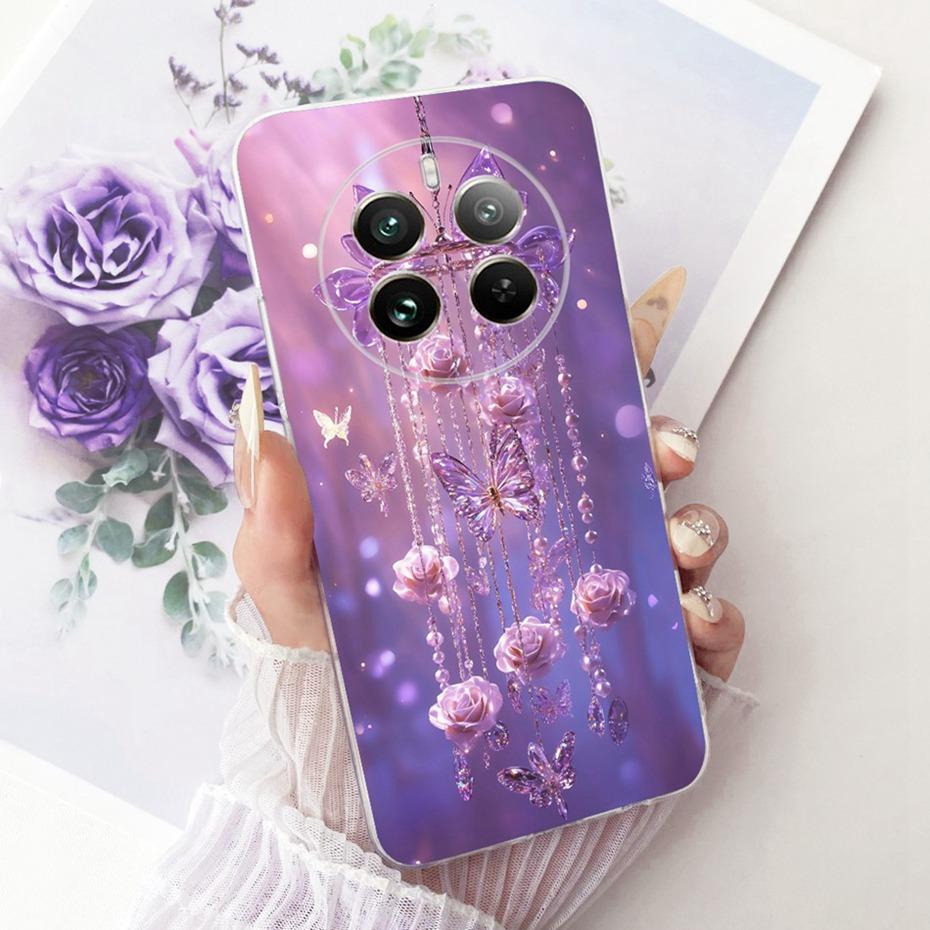 Милый Чехол с Принтом для Realme 12 Pro+ / 12 Pro Мягкий Силиконовый TPU Чехлы для Realme 12Pro Plus 5G Чехлы-Бамперы
