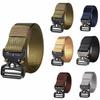 Alloy Buckle  Belt – Men’s Multi-Purpose Military Sports Belt, Adjustable Outdoor, Hiking, , EDC Waist Belt
