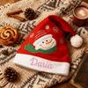 Personalized Custom Adult Hat Red Christmas Hat Decoration