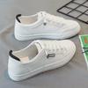 Outdoor Walking Trainers Women Running Shoes Summer White PU Leather Lace-Up Breathable Jogging Casual Sneakers De Mujer