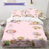 Lillifee Bedding Quilt Set Quilt Cover Pillowcase Home Decoration Birthday Gift (1 * duvet cover + 2 * pillowcase, without core)