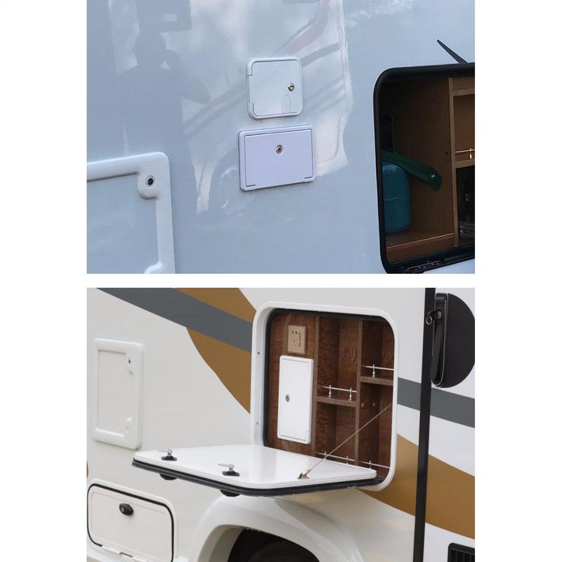 Rv Compartment Door Sealed Waterproof Rv Hatch Cover Deck Hardware For Business Users Home Users Professionals Inspection