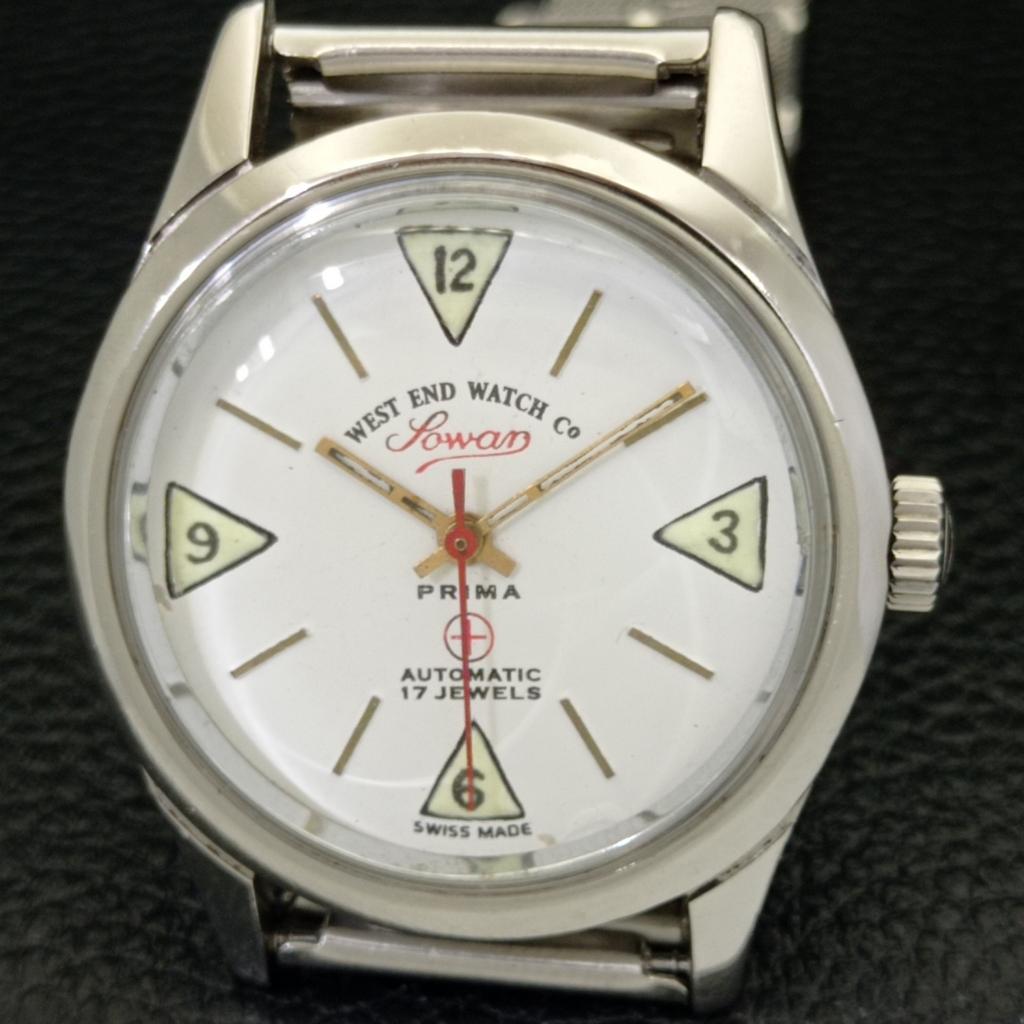Б/У АВТОМАТИЧЕСКИЕ ЧАСЫ WEST END CO SWISS MENS С БЕЛЫМ ЦИФЕРБЛАТОМ a432191-2