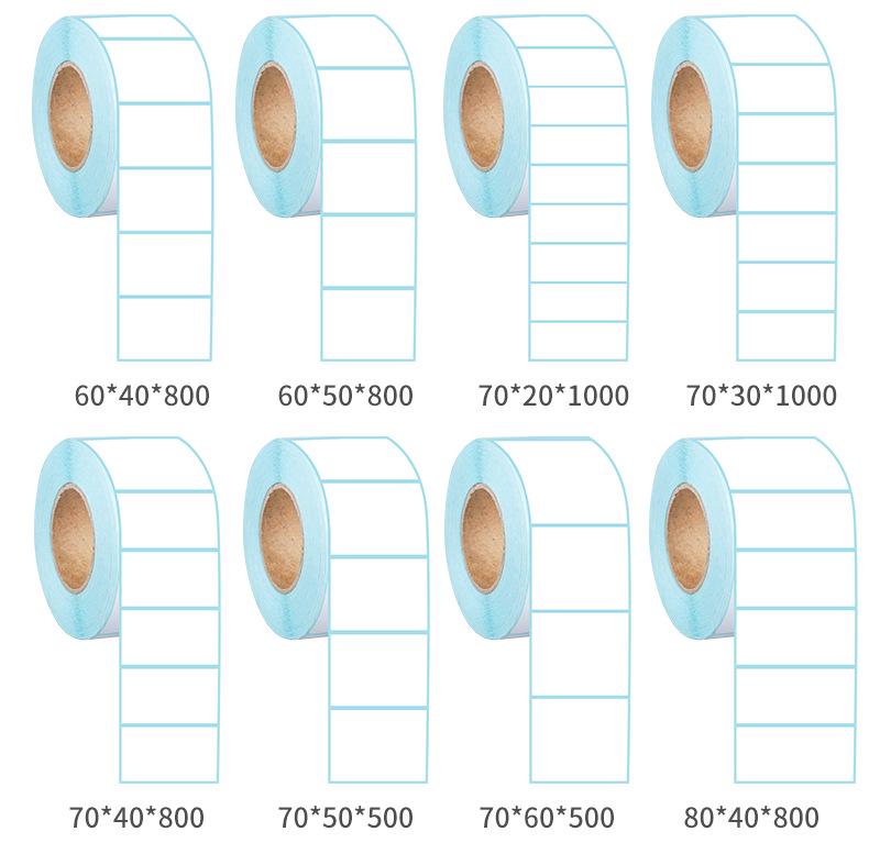 Термопечать Самоклеящиеся этикетки Наклейки: Прочные, водостойкие и устойчивые к разрывам этикетки со штрих-кодом