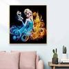 DIY Diamond Painting Round Diamond Elsa and Olaf Full Diamond Mosaic Home Decoration Painting Cross Stitch Kit