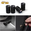 4PC BMW Tire Valve Cover Dustproof Alloy Valve Cover Is Suitable For M M3 M5 G30/G20/G05/F30/F10/E70 1 3 5 7 Series E46 E36 E90 TF0