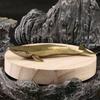 Whale Metal Figurine Ocean Decorative Animal Sculpture Brass Ocean Creature Ornaments Living Room Decoration