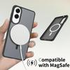 Магнитный чехол для телефона с покрытием Soft Touch для Samsung S25 Edge S25+ S24 FE S23 Ultra Magsafe Беспроводная зарядка TPU Рамка Пластиковая задняя крышка